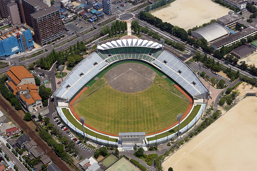 マイネットスタジアム皇子山（皇子山球場）の画像