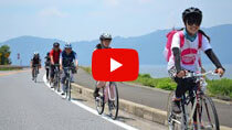 【しがスポーツナビ！】琵琶湖を一周サイクリング！初心者が知っておきたい5つのことの動画のサムネイル画像
