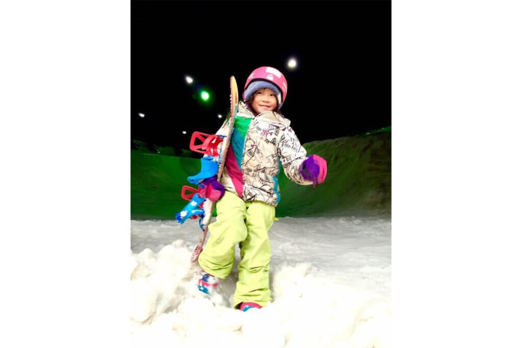幼少期の清水さら選手